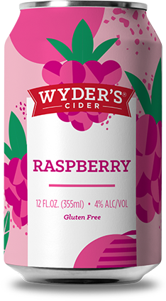 Wyder's raspberry 12oz Can